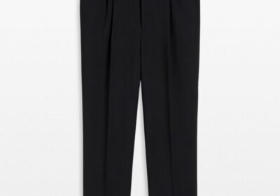 Ανδρικό-Γκρι-Carrot-Fit-Trousers-AMI-PARIS