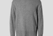 Ανδρικό Γκρι Cashmere Blend Knitted SELECTED HOMME