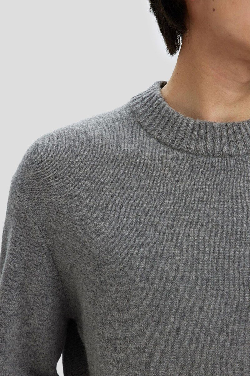 Ανδρικό Γκρι Cashmere Blend Knitted SELECTED HOMME