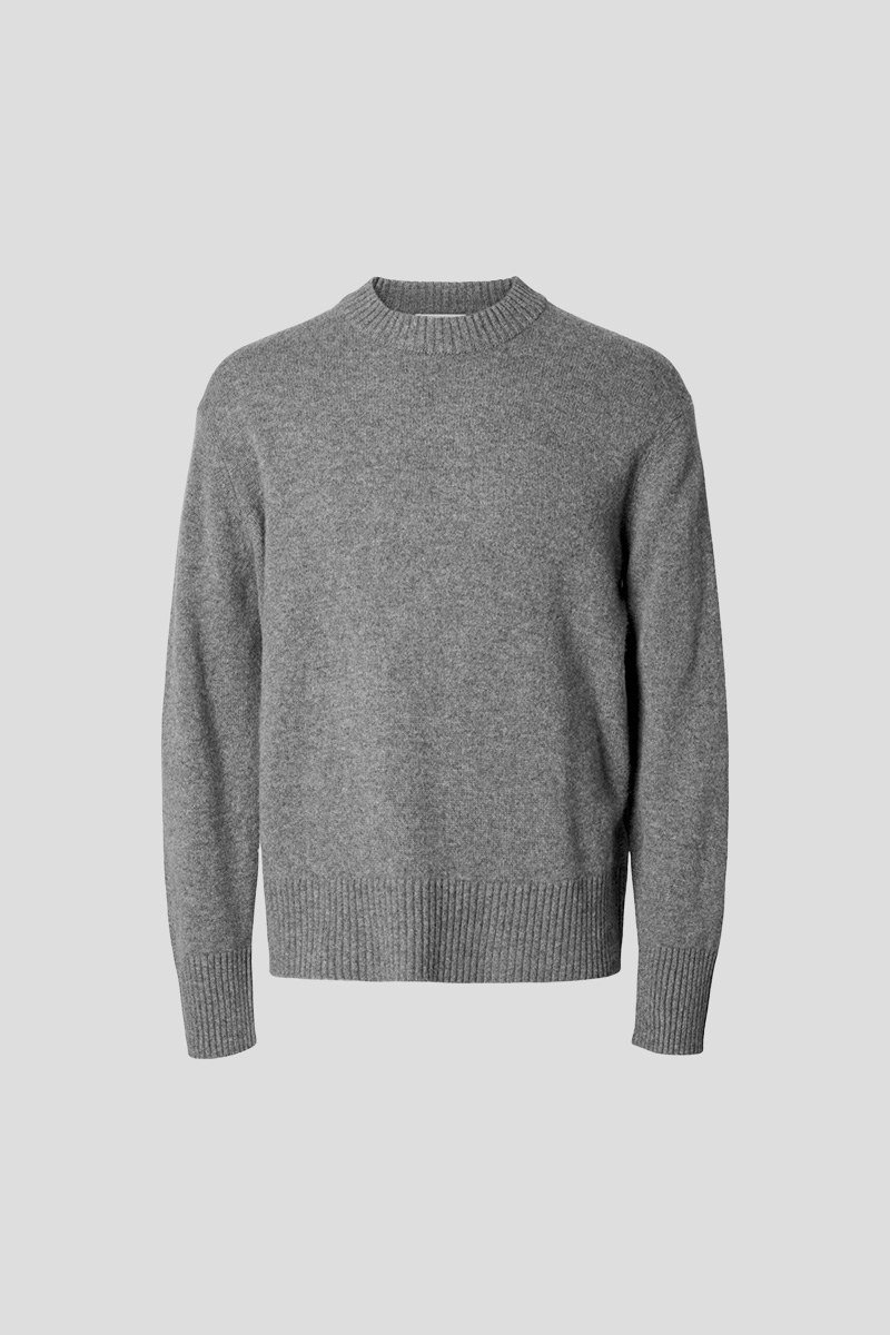 Ανδρικό Γκρι Cashmere Blend Knitted SELECTED HOMME