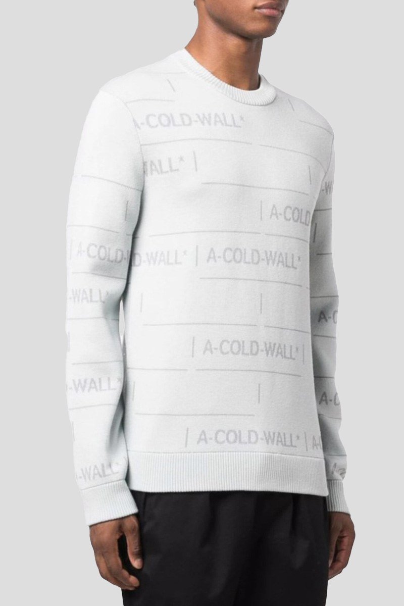 Ανδρικό Γκρι Chain Jacquard Knit A-COLD-WALL*