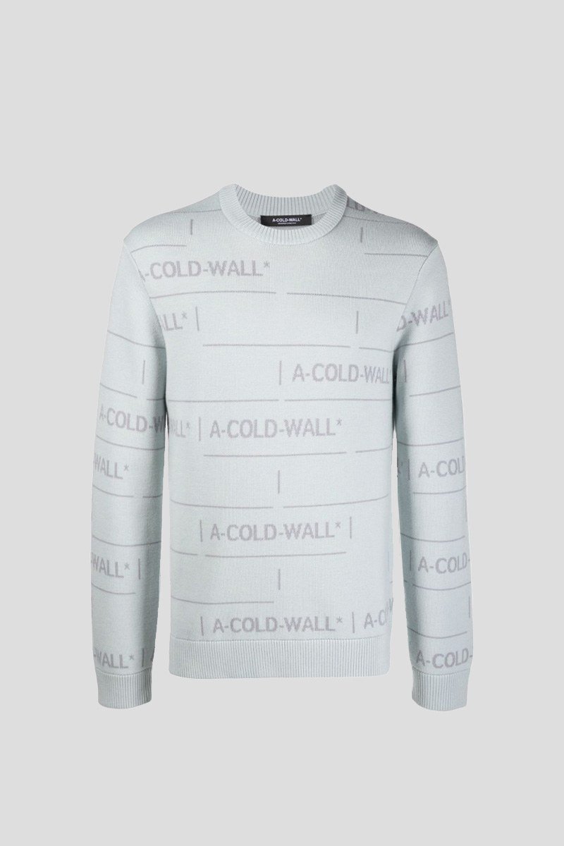 Ανδρικό Γκρι Chain Jacquard Knit A-COLD-WALL*