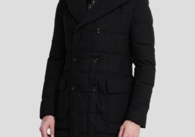 Ανδρικό-Γκρι-Coat-Jacket-155U41-AGF