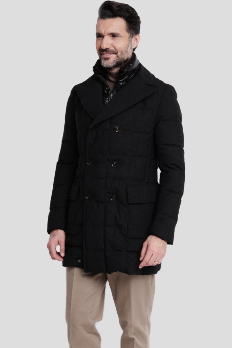 Ανδρικό Γκρι Coat Jacket 155U41 AGF