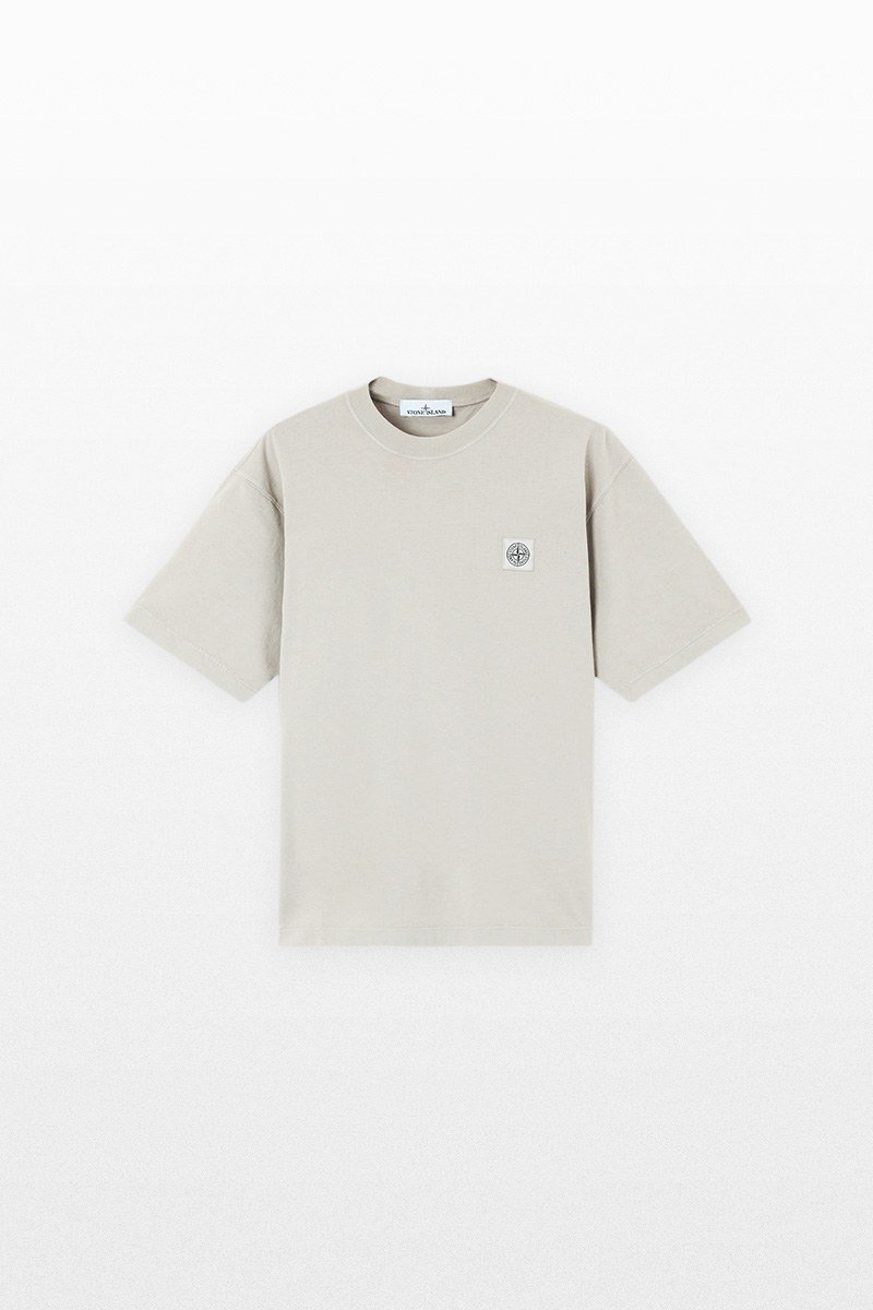 Ανδρικό Γκρι Combed Organic Cotton STONE ISLAND