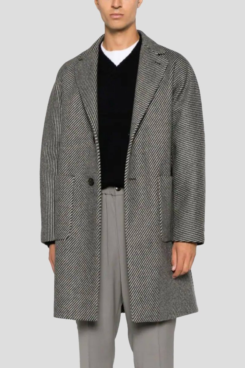 Ανδρικό Γκρι Conversano Coat In HEVO