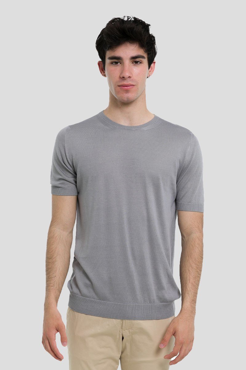 Ανδρικό-Γκρι-Crew-Neck-Como-T-ShirtGrey-39MASQ