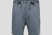 Ανδρικό Γκρι Drawstring Melange Grey SELECTED HOMME