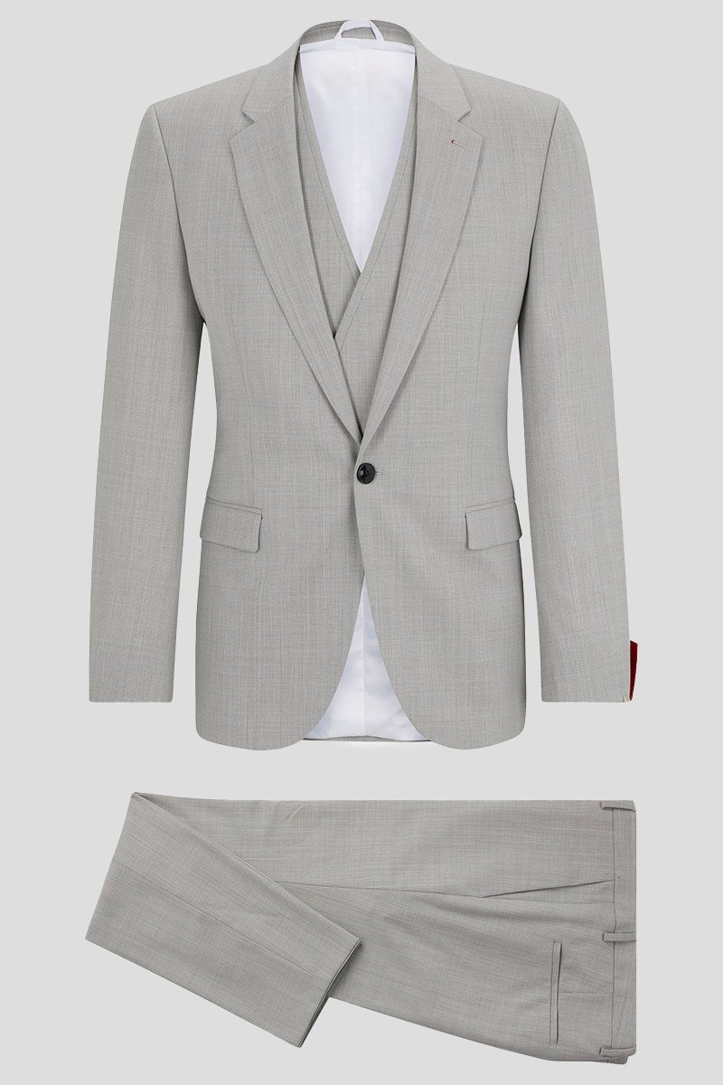 Ανδρικό Γκρι Extra Slim Fit HUGO