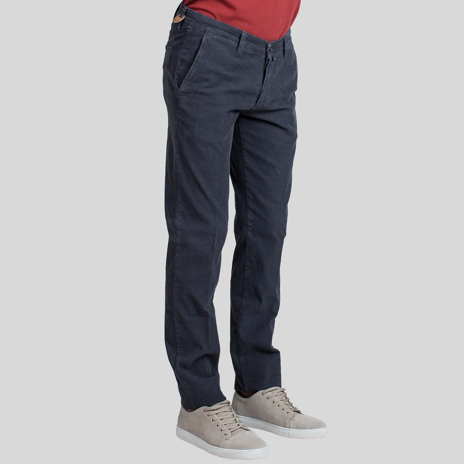 Ανδρικό Γκρι Grey Casual Pants FOUR TEN