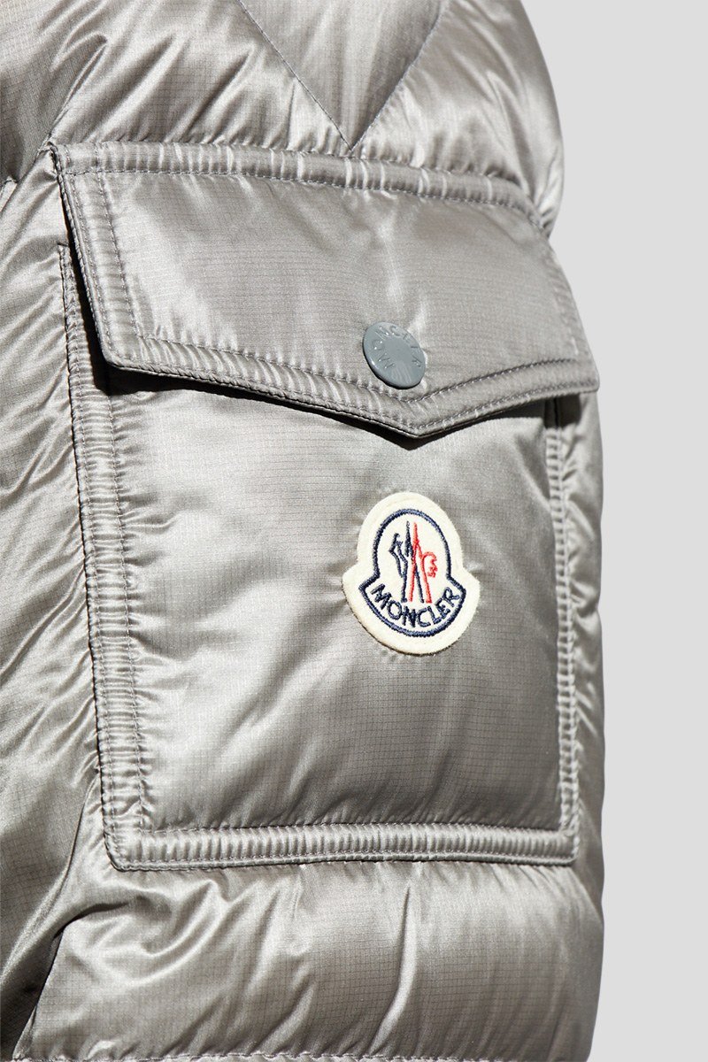 Ανδρικό Γκρι Grey Down jacket MONCLER