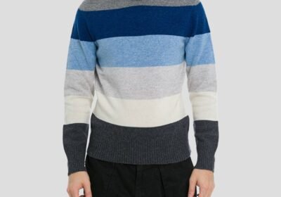 Ανδρικό-Γκρι-Grey-Hign-Neck-Sweater-39MASQ