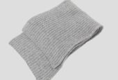 Ανδρικό Γκρι Grey Ribbed Cashmere RAFFAELLO BETTINI