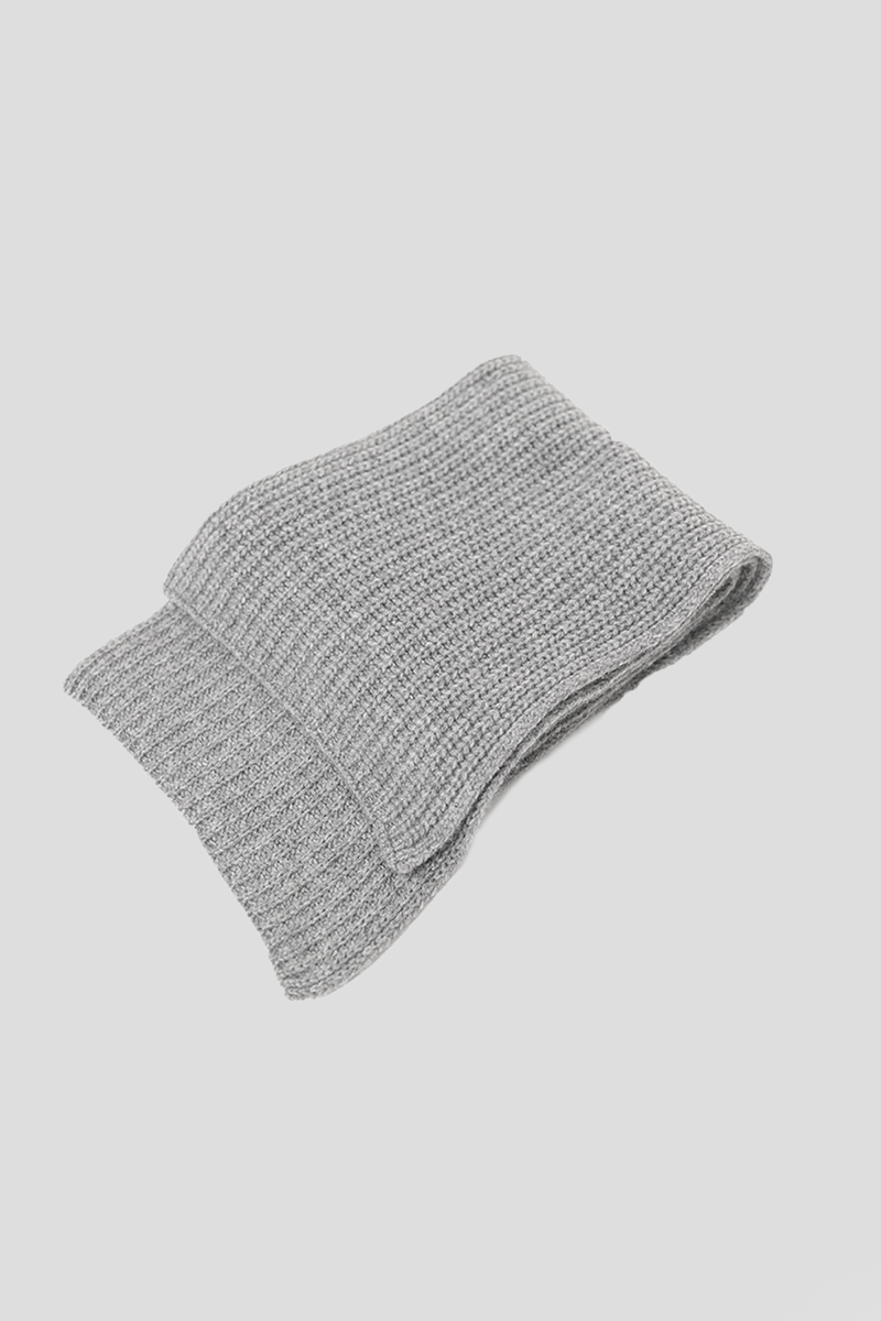 Ανδρικό Γκρι Grey Ribbed Cashmere RAFFAELLO BETTINI