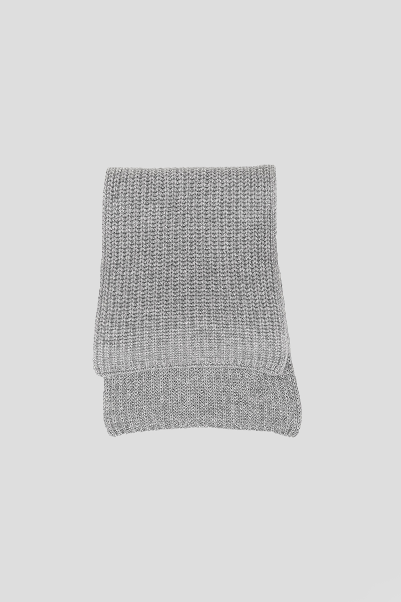 Ανδρικό Γκρι Grey Ribbed Cashmere RAFFAELLO BETTINI