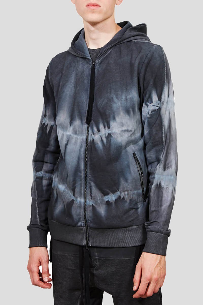 Ανδρικό Γκρι Hooded Jacket THOM THOM KROM