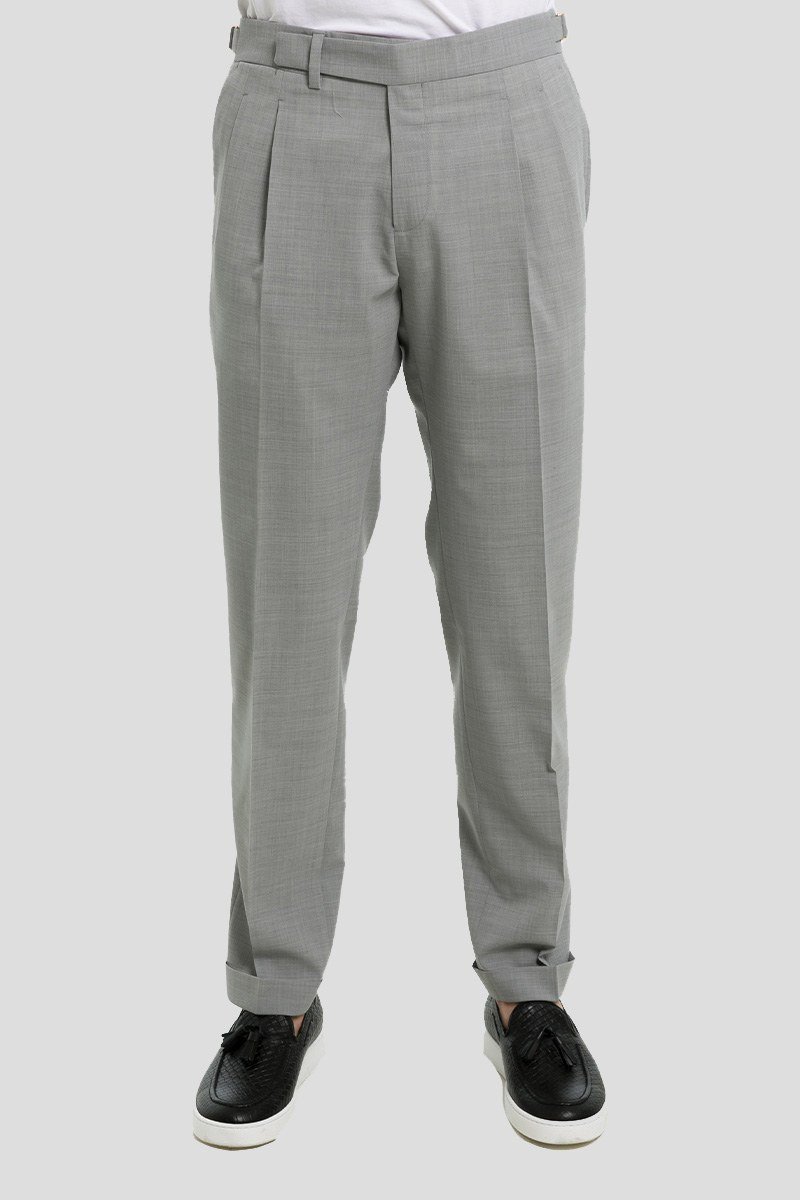 Ανδρικό-Γκρι-Ice-Grey-Fitted-Trousers-BRIGLIA