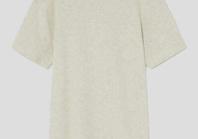Ανδρικό-Γκρι-Ivoland-Heather-Grey-T-Shirt-AMERICAN-VINTAGE