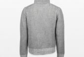 Ανδρικό Γκρι Knitted Sweater In LUBIAM