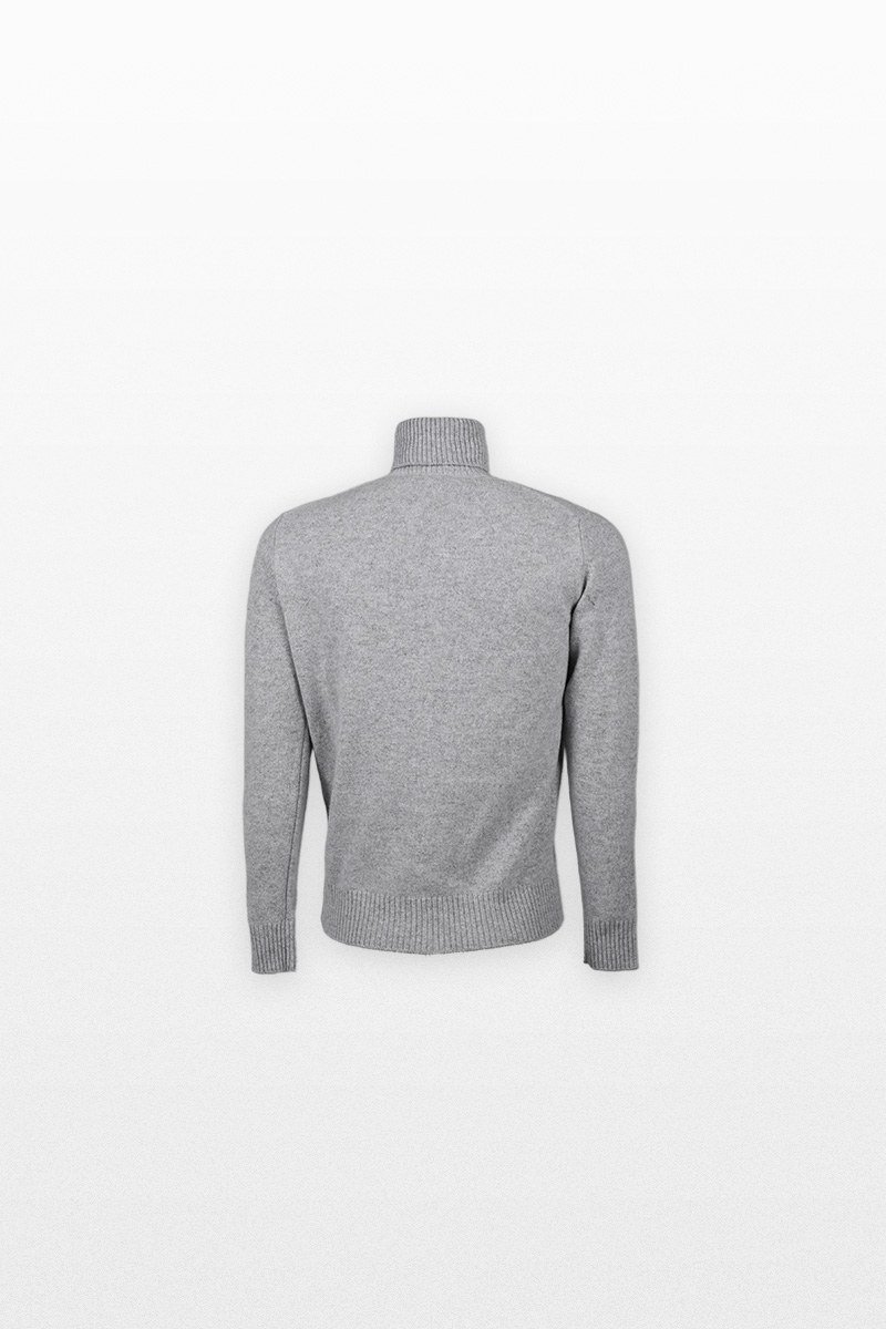 Ανδρικό Γκρι Neck Sweater +39MASQ +39MASQ