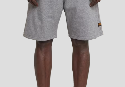 Ανδρικό-Γκρι-Nifous-Sweat-Shorts-G-STAR