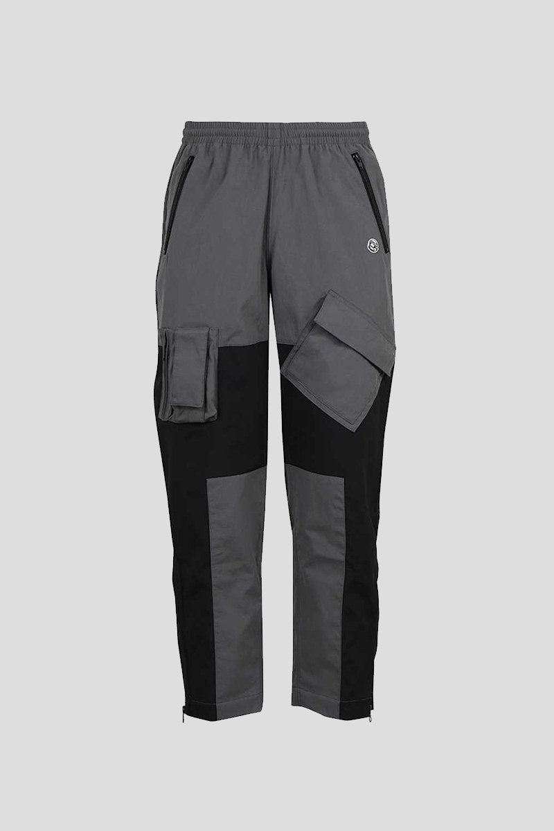 Ανδρικό-Γκρι-Panelled-Shell-Track-Pants-BILLIONAIRE-BOYS-CLUB