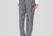 Ανδρικό Γκρι Patterned Straight Trousers LARDINI