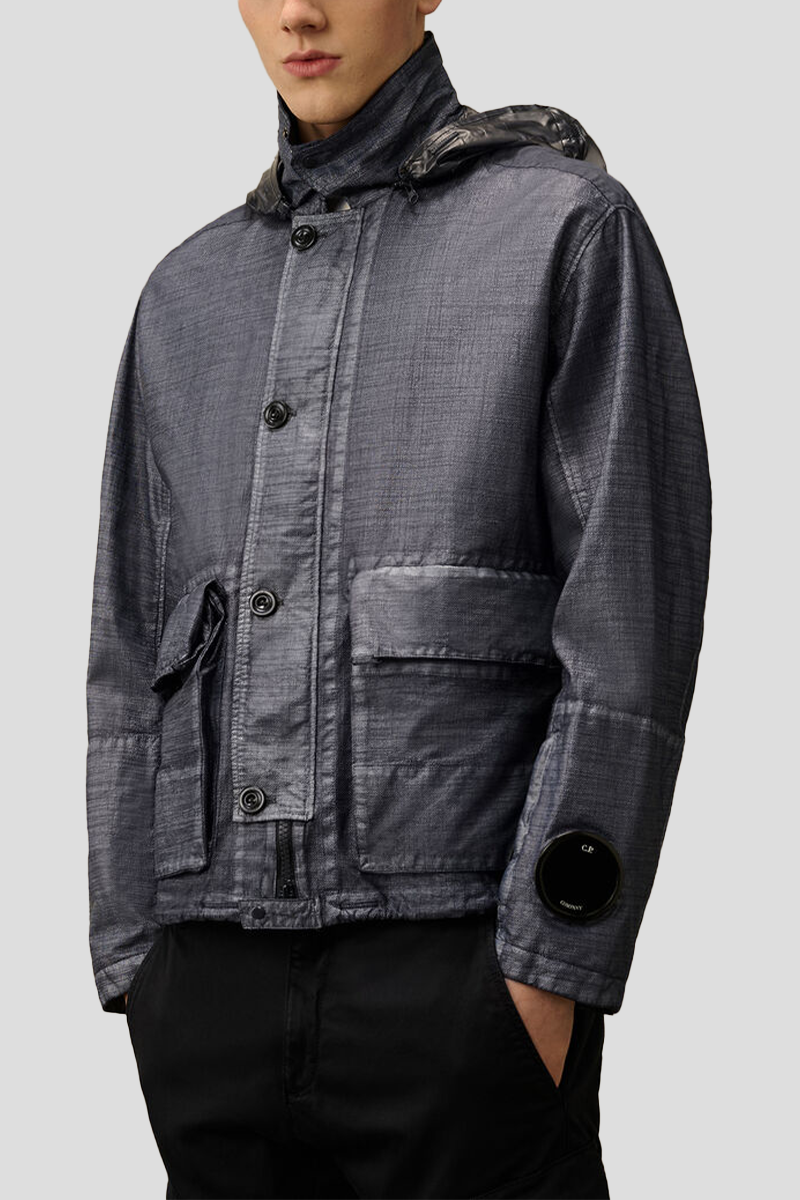 Ανδρικό Γκρι Rafia Mille Jacket C.P. COMPANY