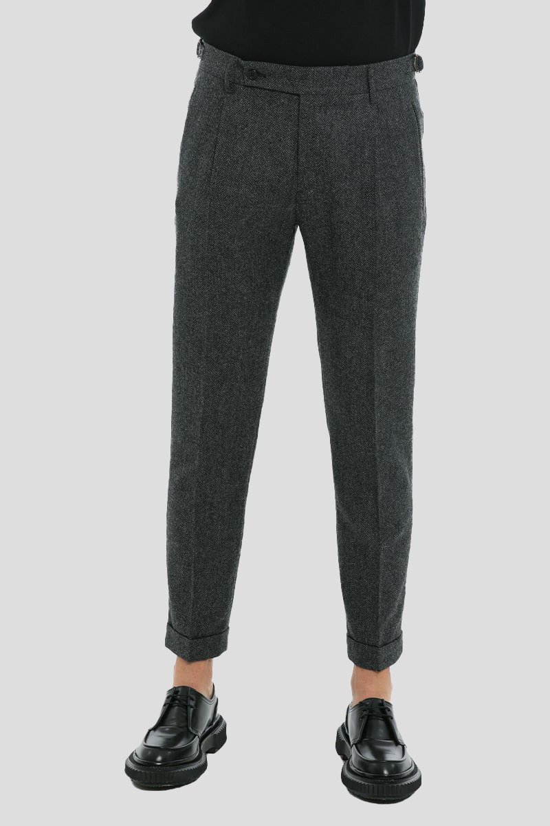 Ανδρικό-Γκρι-Retro-Elax-Grey-Trousers-BERWICH