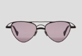 Ανδρικό Γκρι Round Frame Sunglasses KUBORAUM