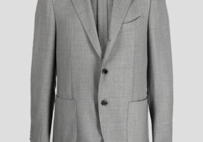 Ανδρικό-Γκρι-Single-Breasted-Blazer-LARDINI