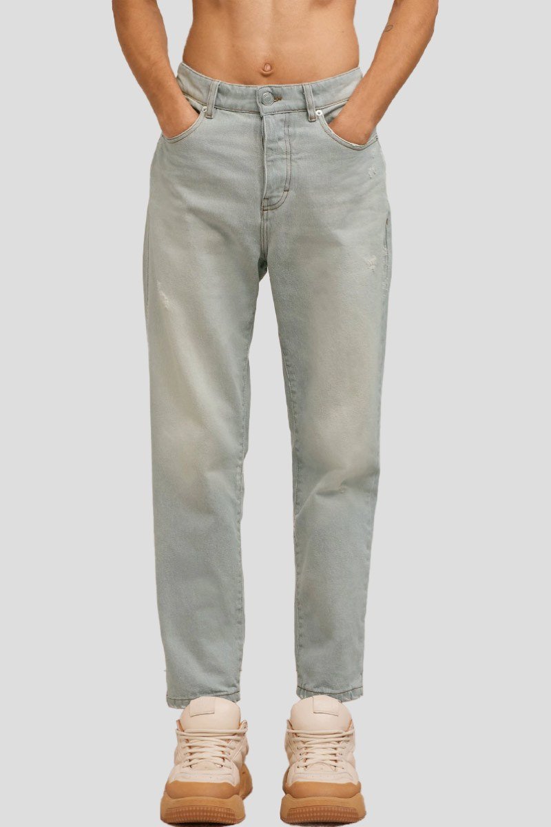 Ανδρικό Γκρι Tapered Fit Jeans AMI PARIS