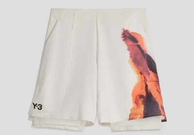Ανδρικό-Γκρι-Tennis-Shorts-Y-3