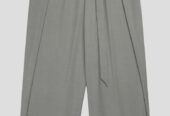 Ανδρικό Γκρι Wide Fit Trousers AMI PARIS