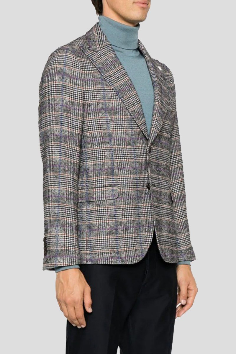 Ανδρικό Γκρι Wool Blend Blazer MANUEL RITZ