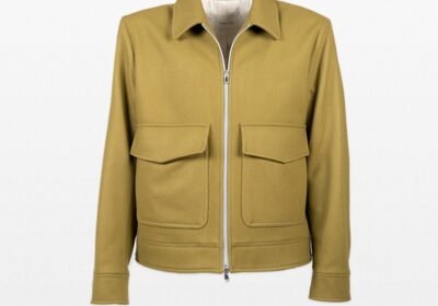 Ανδρικό-Κίτρινο-Sweater-Jacket-LUBIAM