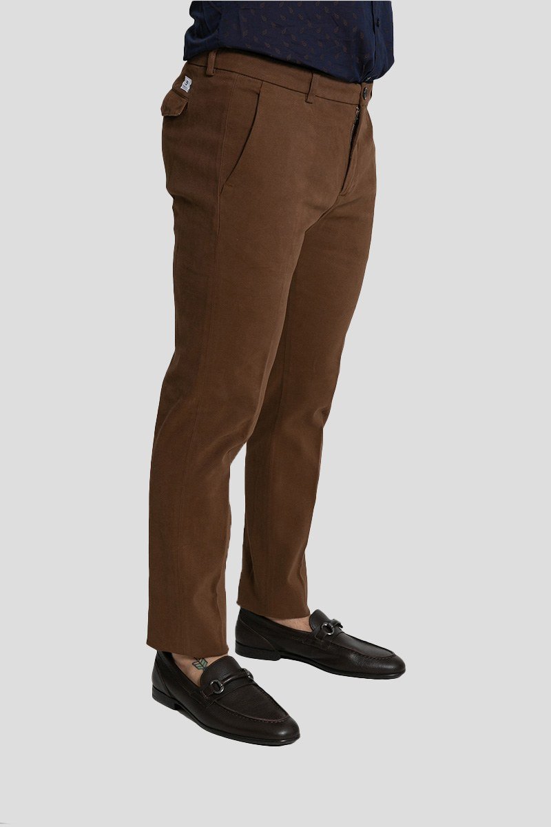 Ανδρικό Καφέ Brown Chino Trousers DEPARTMENT 5