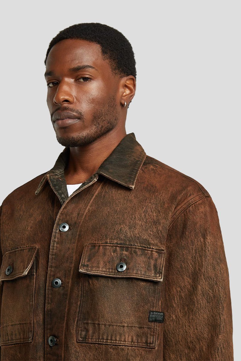 Ανδρικό Καφέ Chore Jacket G G-STAR