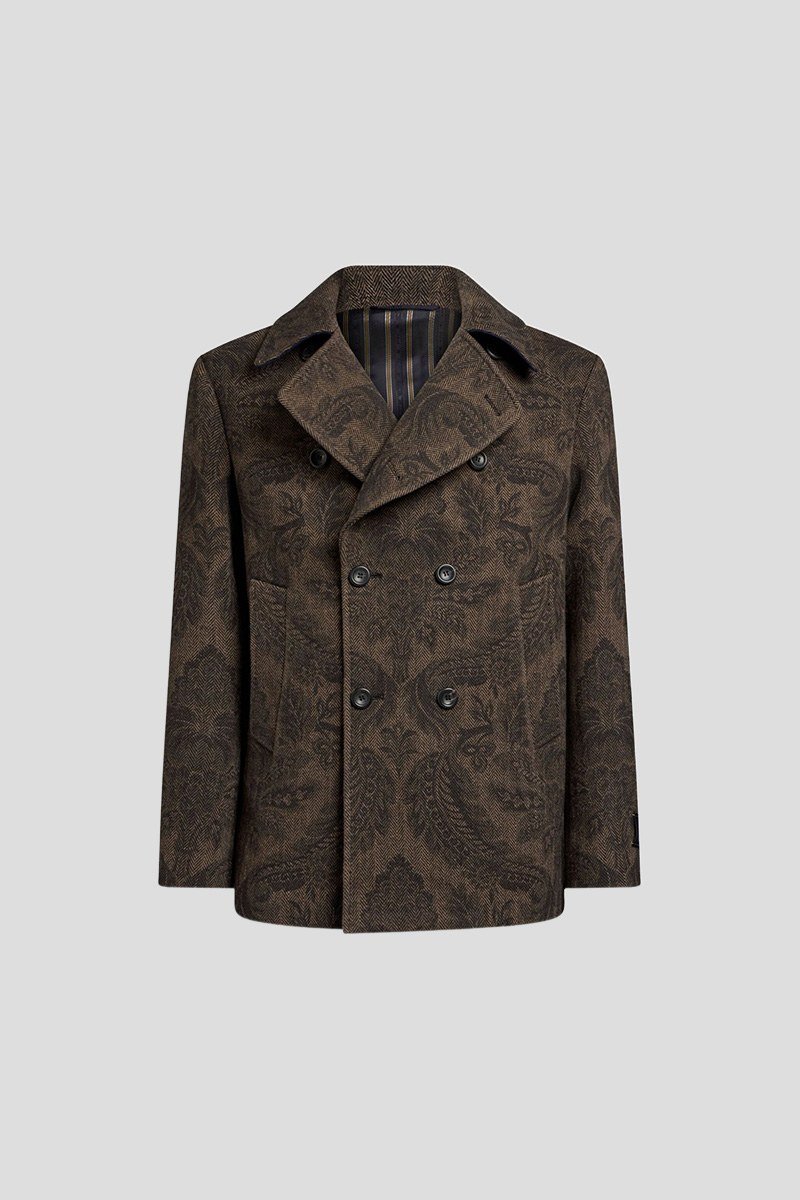 Ανδρικό-Καφέ-Double-Breasted-Peacoat-ETRO