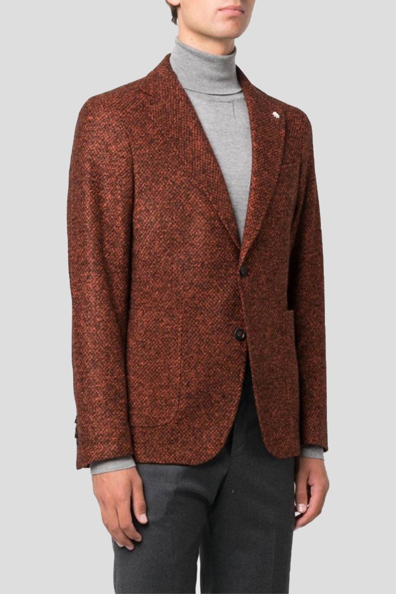 Ανδρικό Καφέ Enamel Single Breasted MANUEL RITZ