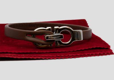 Ανδρικό-Καφέ-Gancini-bracelet-SALVATORE-FERRAGAMO