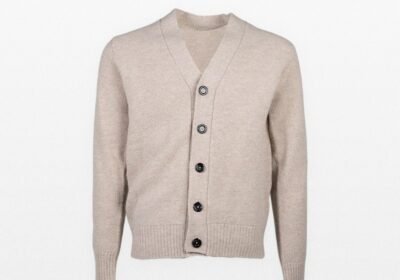 Ανδρικό-Καφέ-Knit-Cardigan-With-Buttons-39MASQ