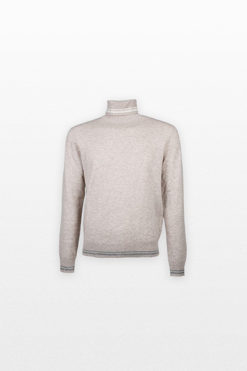 Ανδρικό Καφέ Knitted Sweater LUBIAM LUBIAM