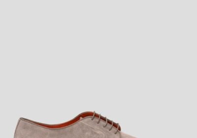 Ανδρικό-Καφέ-Lace-up-Leather-Loafers-PHILIPPE-LANG