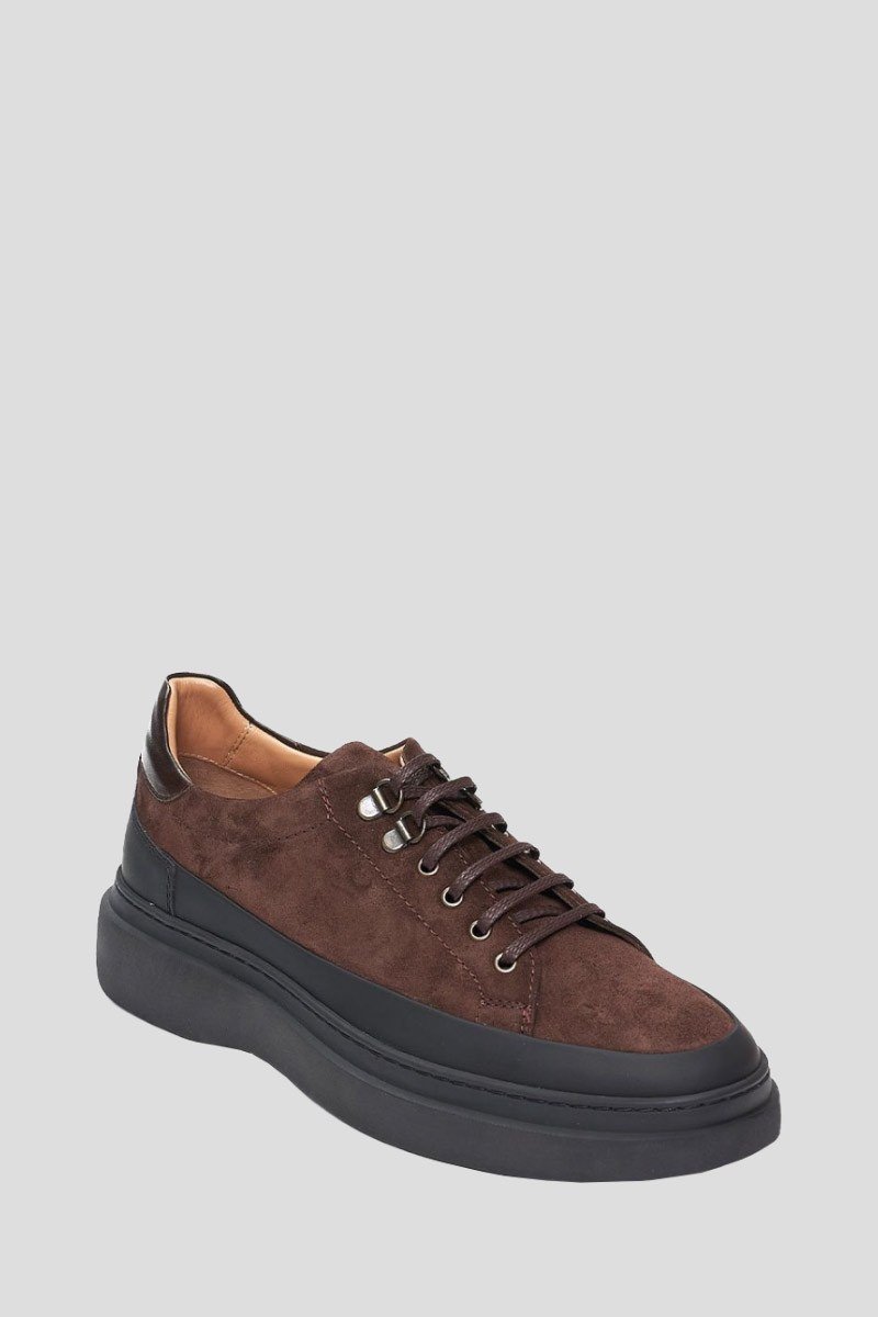 Ανδρικό Καφέ Lace up Leather PHILIPPE LANG