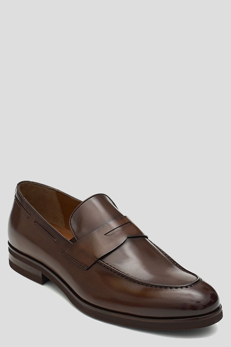 Ανδρικό Καφέ Leather Loafers PHILIPPE PHILIPPE LANG