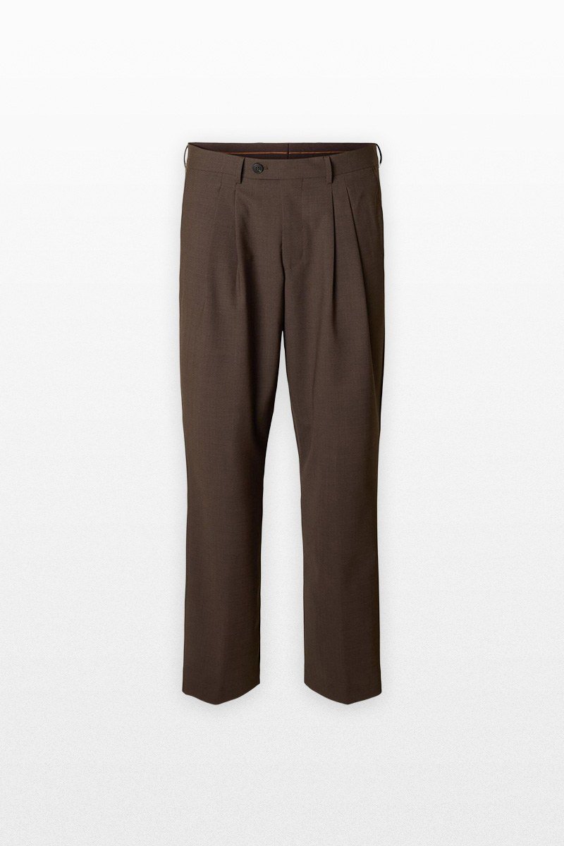 Ανδρικό Καφέ Relaxed Fit Suit SELECTED HOMME