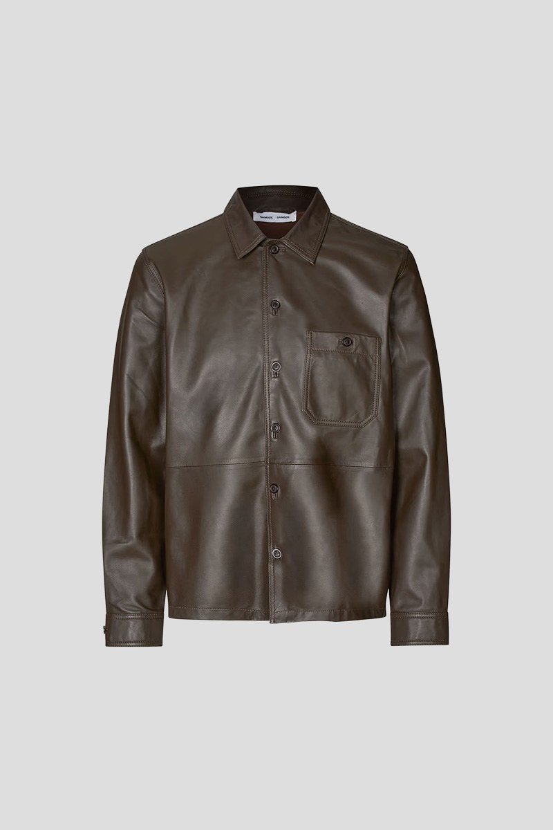 Ανδρικό-Καφέ-Saruffo-X-C-Overshirt-15716-SAMSOE