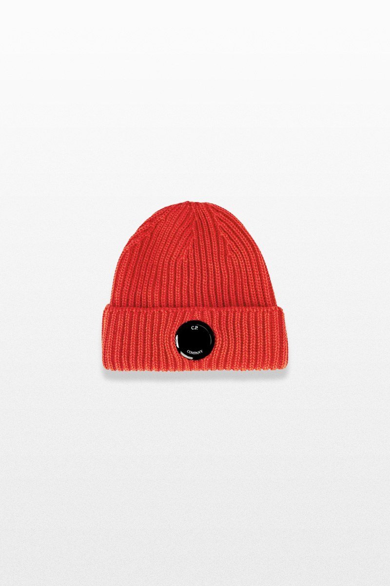 Ανδρικό-Κόκκινο-Knitted-Beanie-In-Red-C.P.-COMPANY