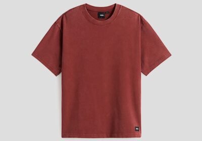 Ανδρικό-Κόκκινο-LX-Short-Sleeve-T-Shirt-VANS